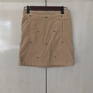 COPY - Vineyard Vines Skirt Corduroy Girls Size 14 Whale
